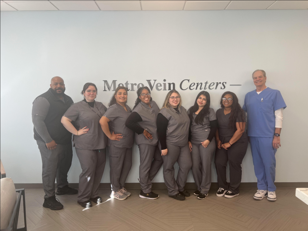 Our team of vein specialists in our Arlington vein clinic in Texas.