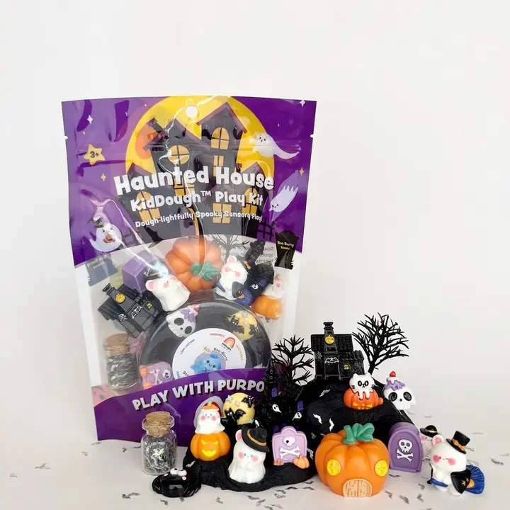 Scare up some spooky fun with the EGKD Haunted House Play Kit from Monkey Fish Toys! Features Boo-Be 