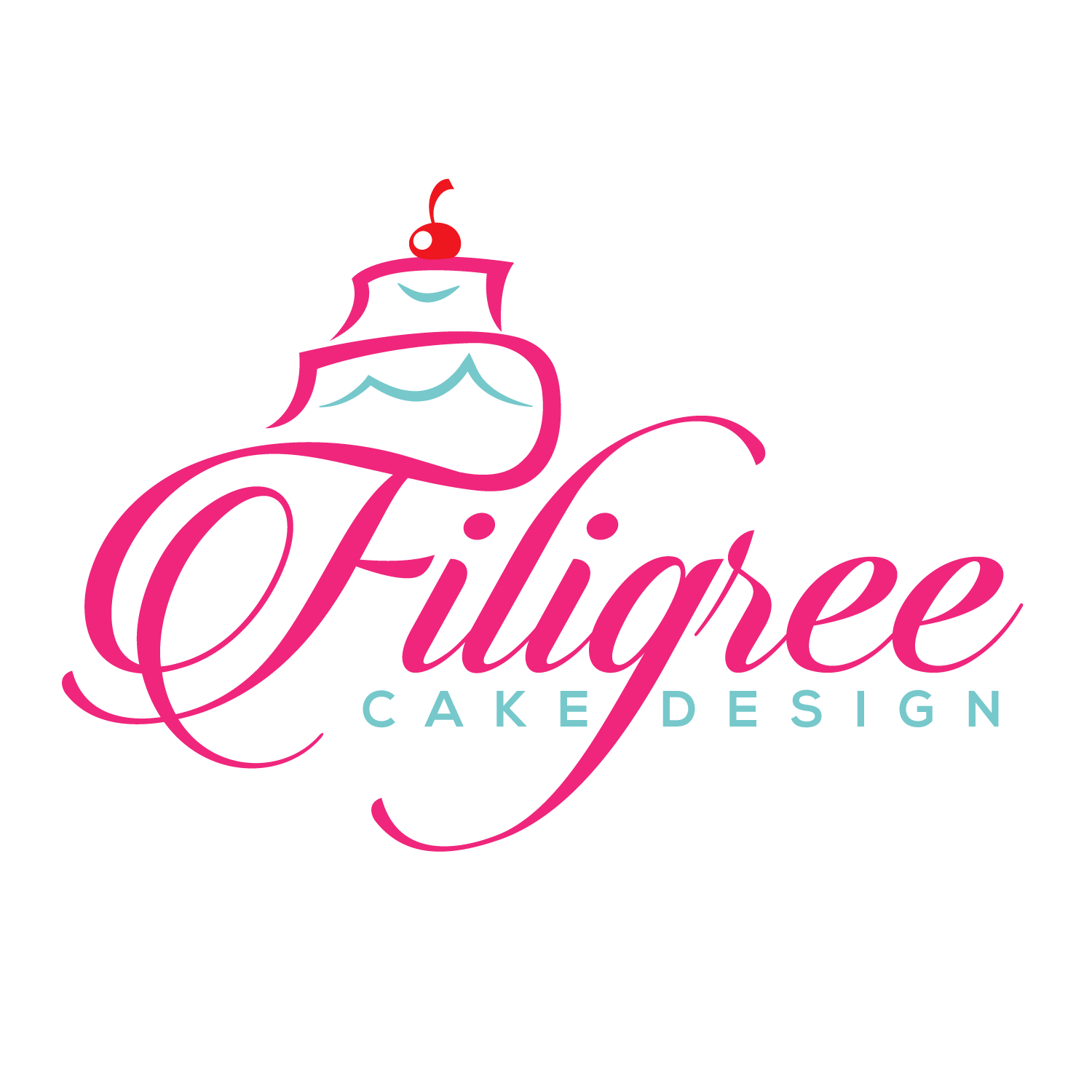 Filigree Cake Design Logo