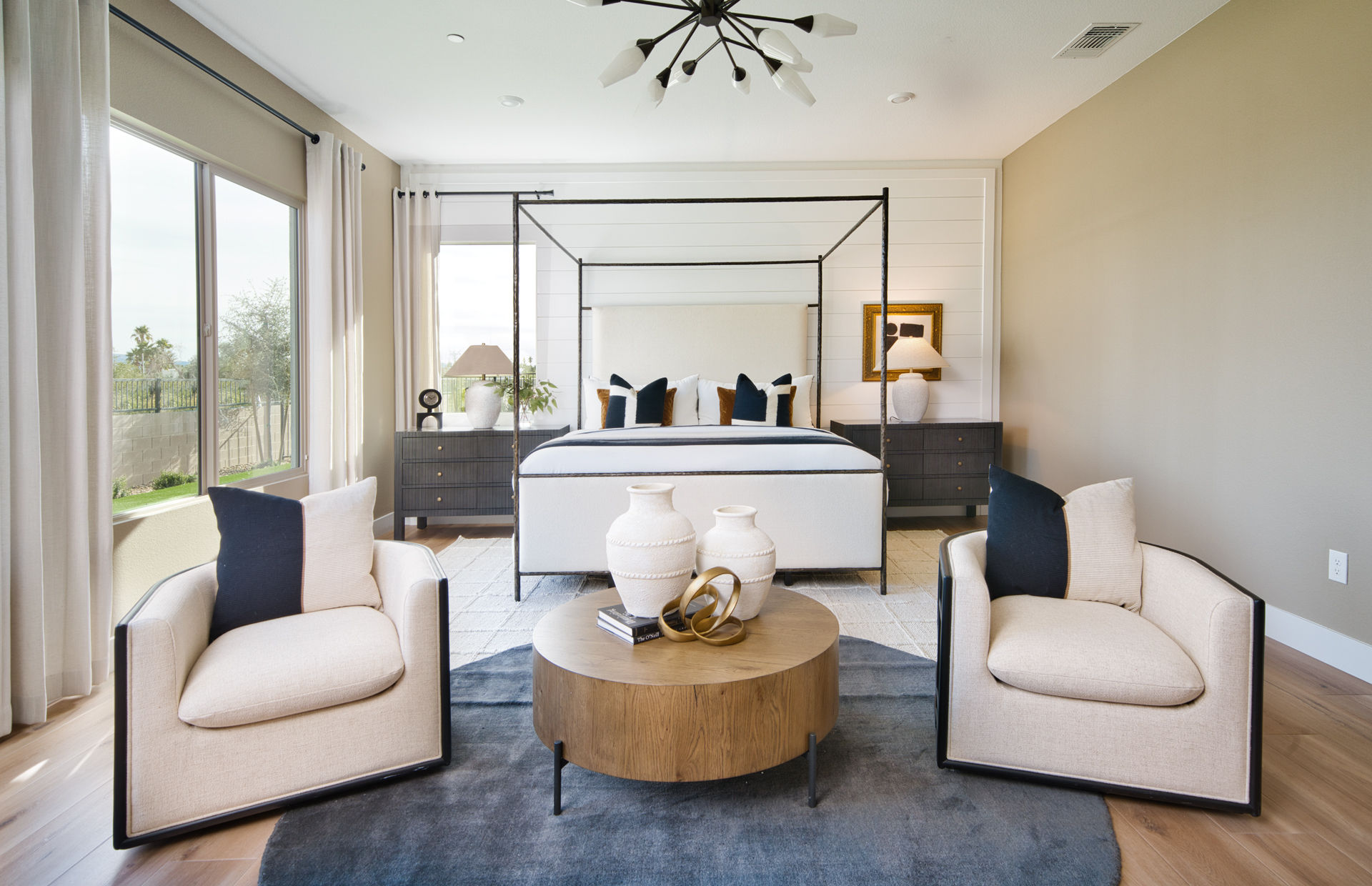 Spacious owner's suite in Luminary floor plan at Daylight new construction homes in Las Vegas, Nevada