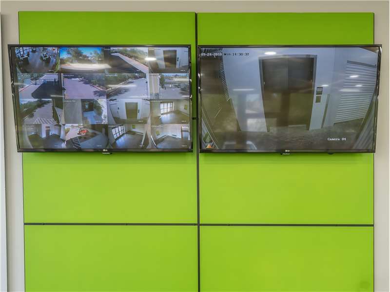 Security Screens - Extra Space Storage at 448 N Greenfield Rd, Mesa, AZ 85205