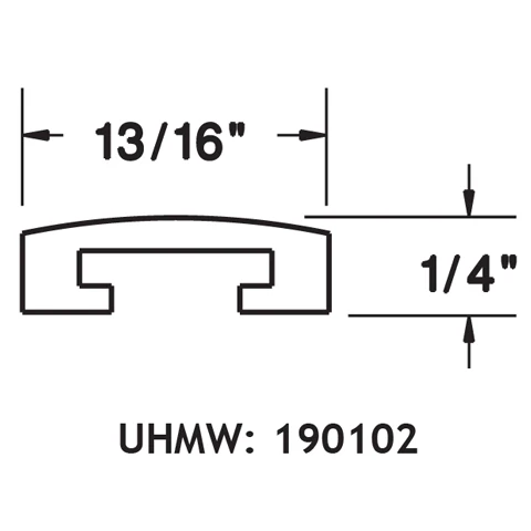 Conveyor Guide Rail Components