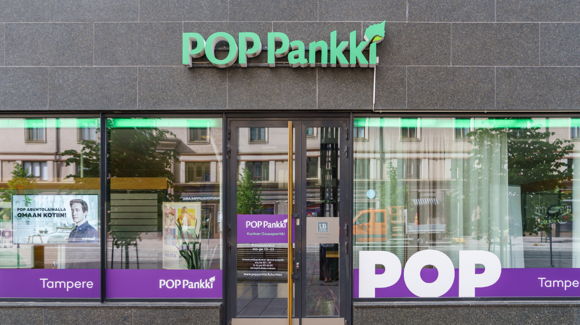 Images POP Pankki Kurikka Tampereen konttori