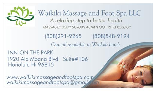 Waikiki Massage and Foot Spa
