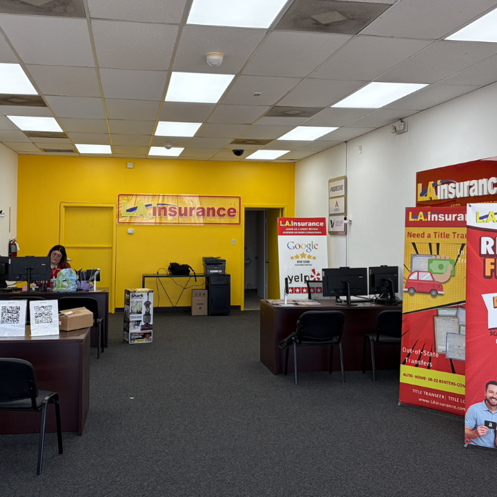 Interior of the L.A. Insurance located at 19759 U.S. 59 in TX