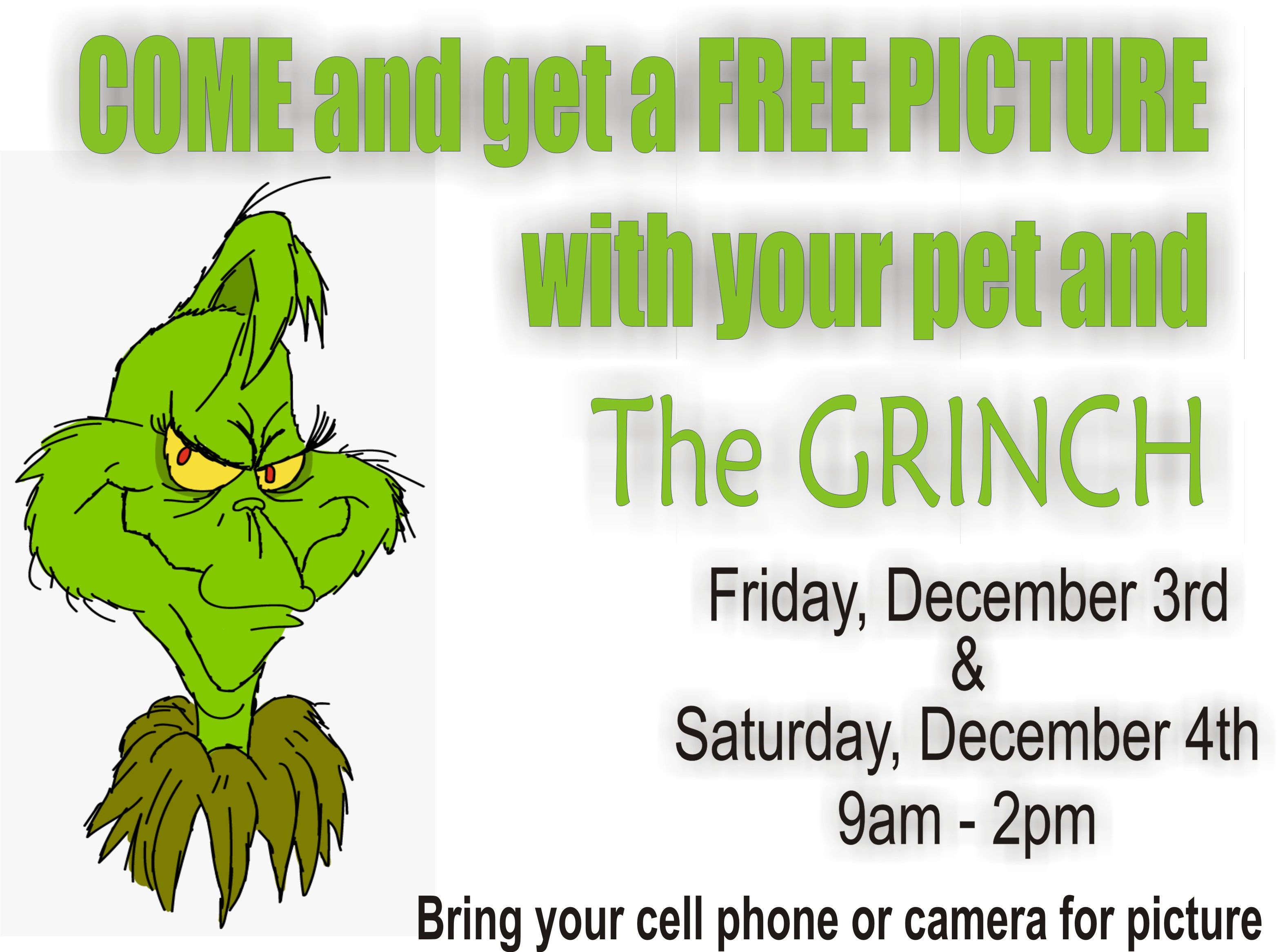 Grinch Pictures All Pet & Equine Supply