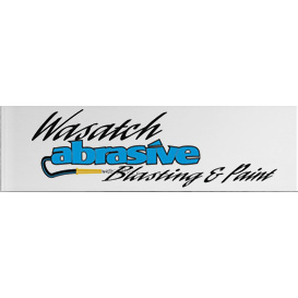 Wasatch Abrasive Blasting. Logo