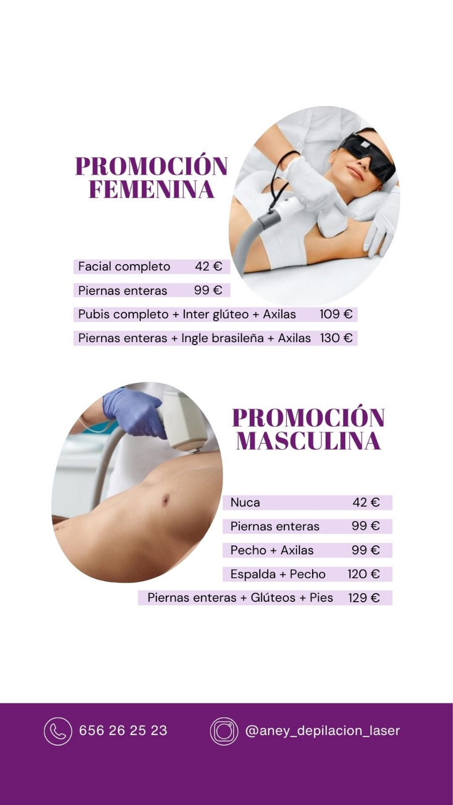 Images Aney depilación láser