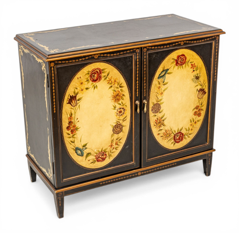 Continental Florentine Style Two-Door Credenza