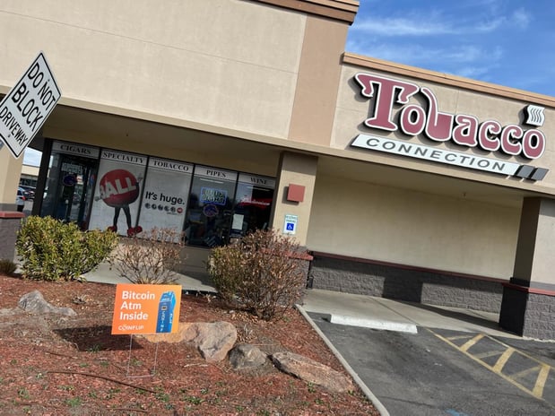 Images CoinFlip Bitcoin ATM - Tobacco Connection #033 - Fairview / Locust (Meridian)