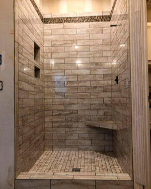 Bathroom Remodeling - Shower Tile Installations