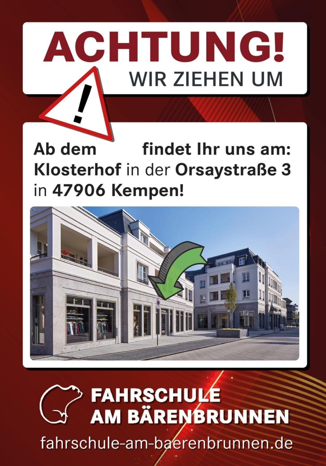 Fahrschule am Bärenbrunnen, Orsaystraße 3 in Kempen