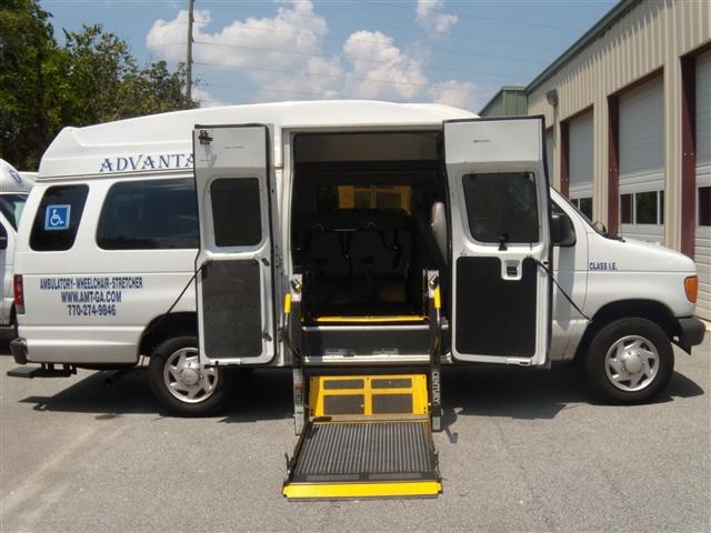 *Wheelchair &ndash; Wheelchair Lifts, ADA compliant, Raised Roofs, 4 point tie down system