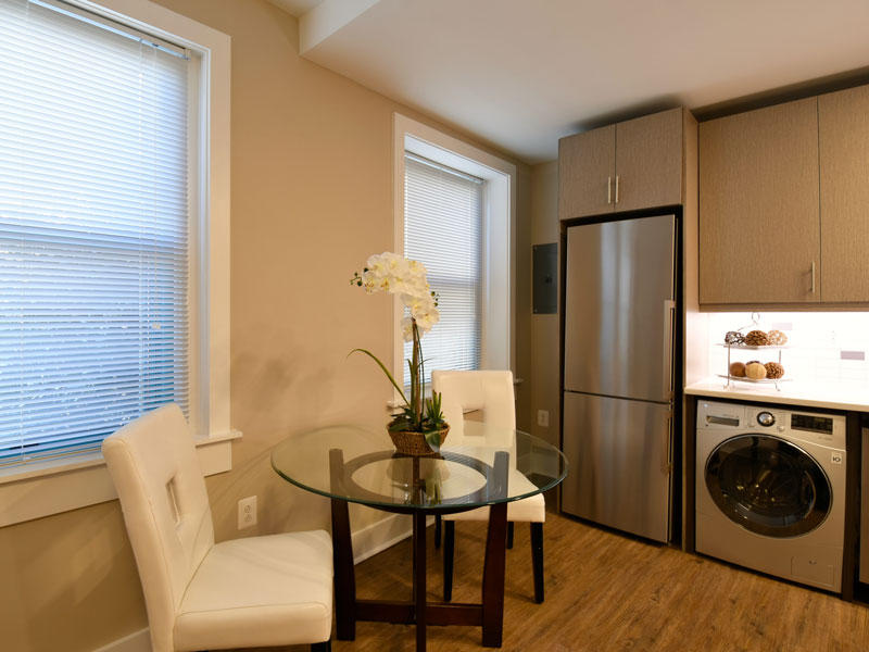 Embassy Tower Apartments Kitchen and Dining Area