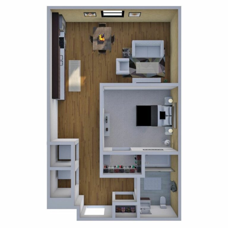 1 Bedroom Style D