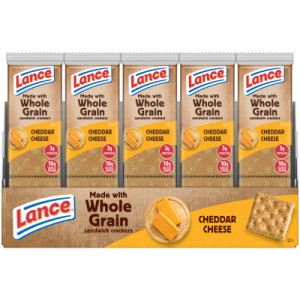 Cheddar Cheese Crackers with Whole Grain featured image