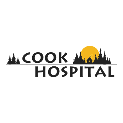 Cook Hospital & Nursing Care Unit Logo