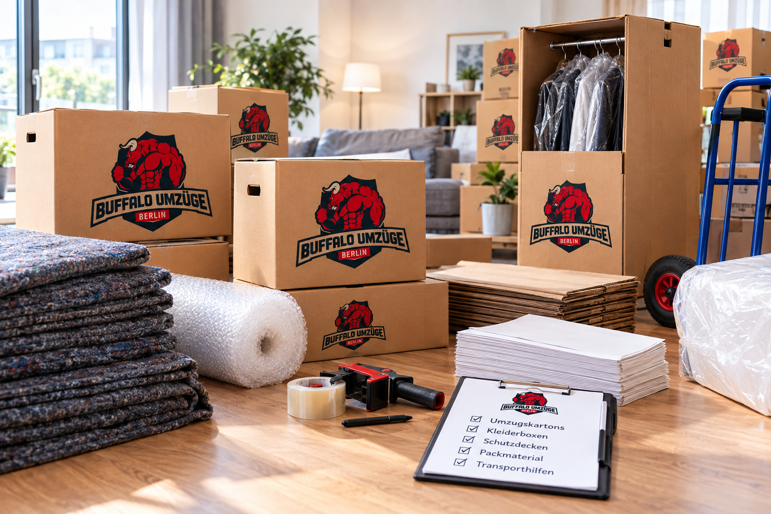 Umzugsfirma Berlin I Buffalo Service in Berlin