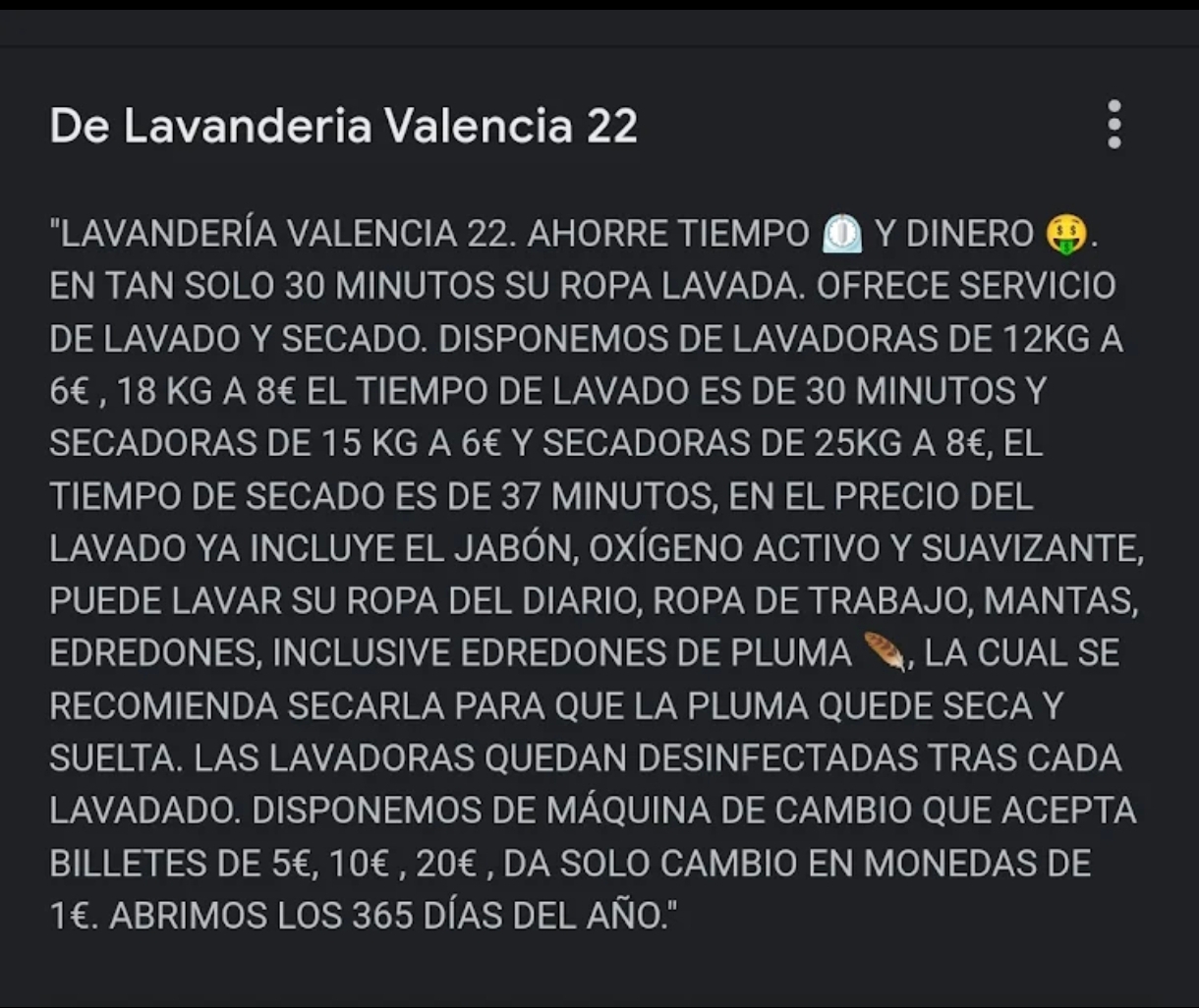 Images Lavandería Valencia 22