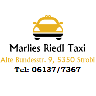 Marlies Riedl Taxi Logo
