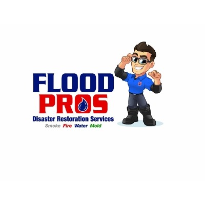 Flood Pros Water Damage Restoration Logo