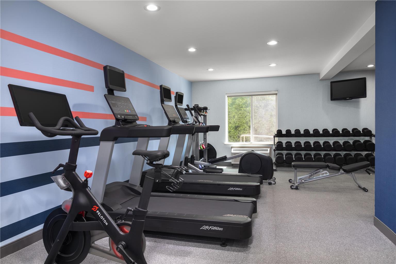 Health club fitness center gym