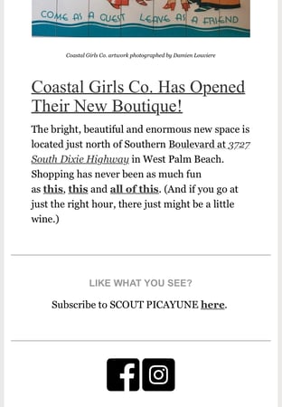 Images Coastal Girls Co. Palm Beach