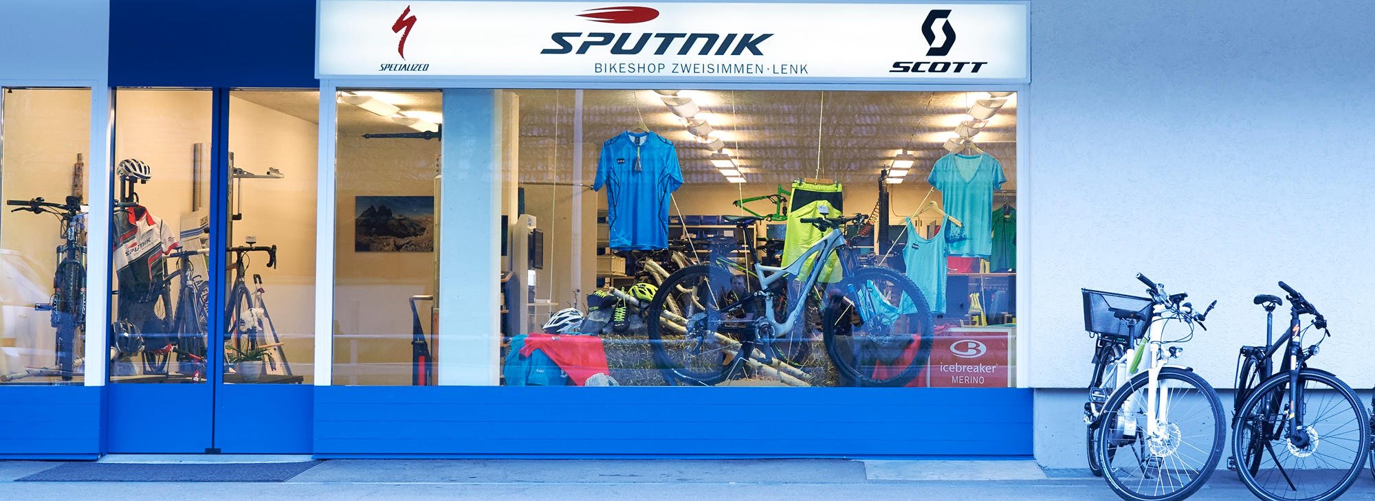 Sputnik Bikeshop Zweisimmen Lenk, Oberriedstrasse 5 in Lenk