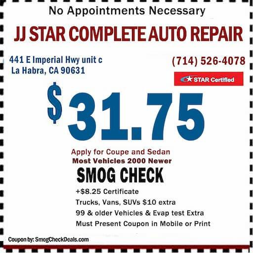 JJ Star Complete Auto Repair - La Habra, CA 90631 - (714)526-4078 | ShowMeLocal.com
