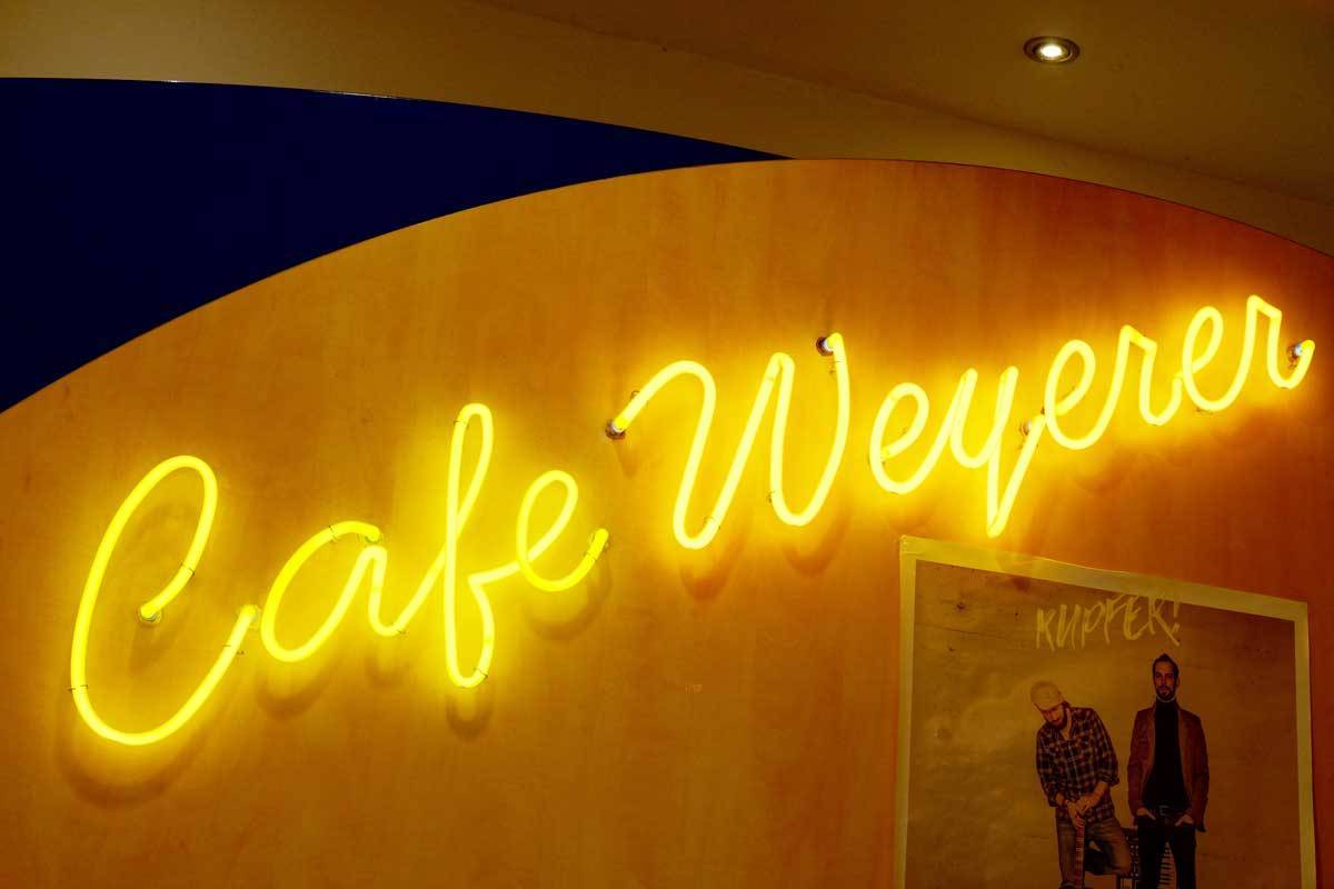 Neon Schriftzug - Cafe | Weyerer Cafe GmbH | München