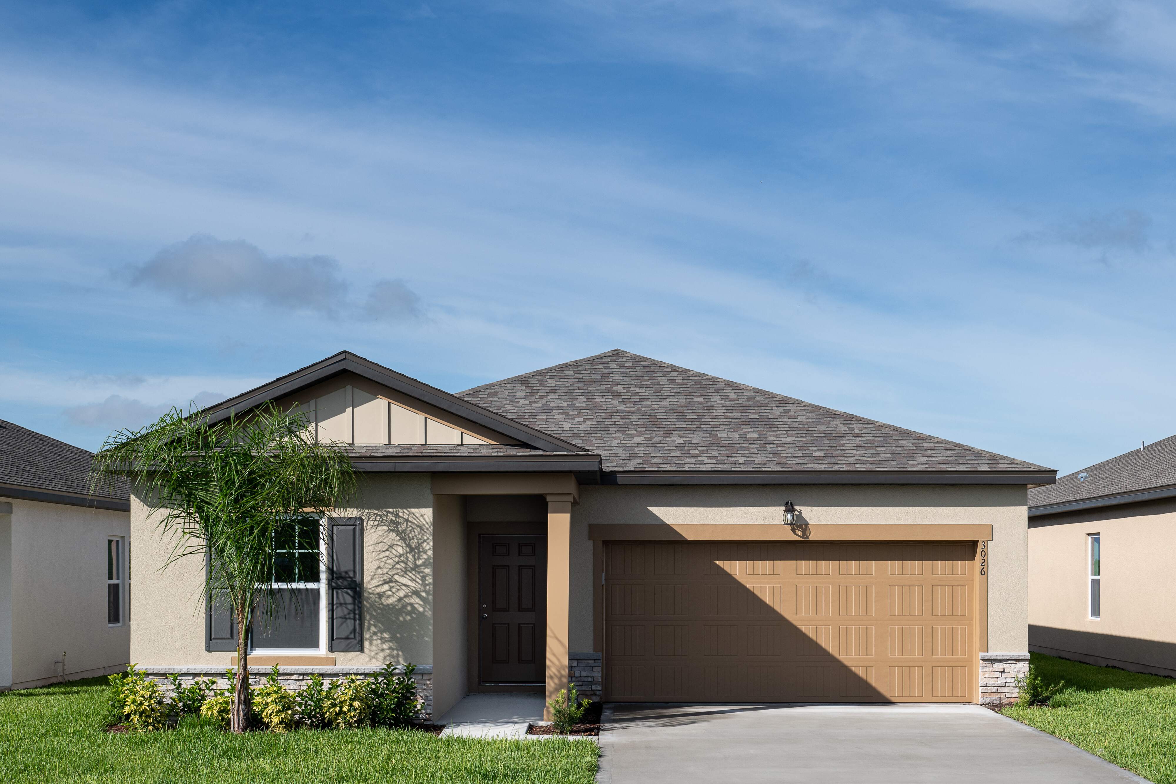 Check out our Moonbeam plan in our Kissimmee, FL new home neighborhood, Overbrook!