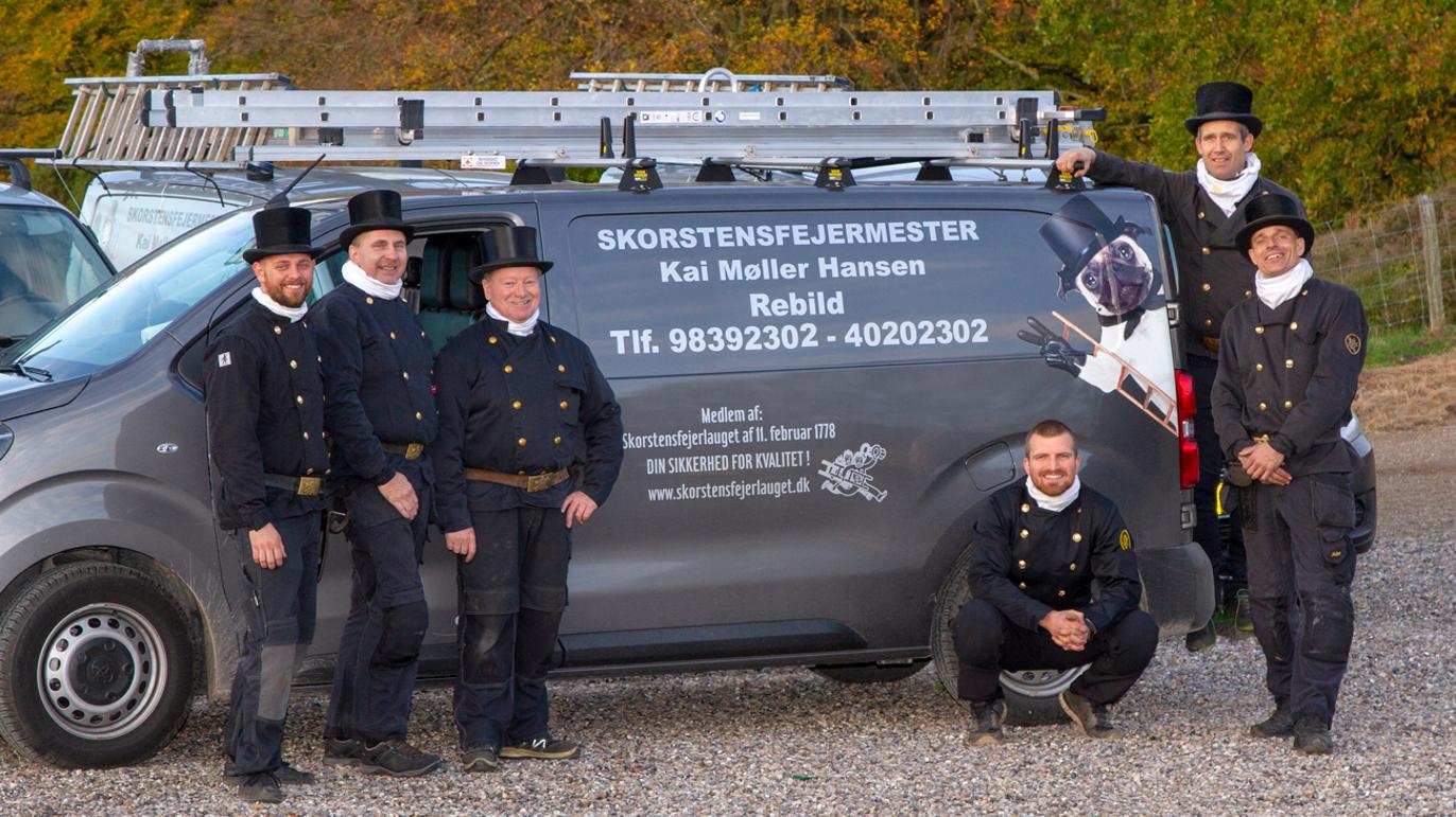 Images Skorstensfejermester Kai Møller Hansen