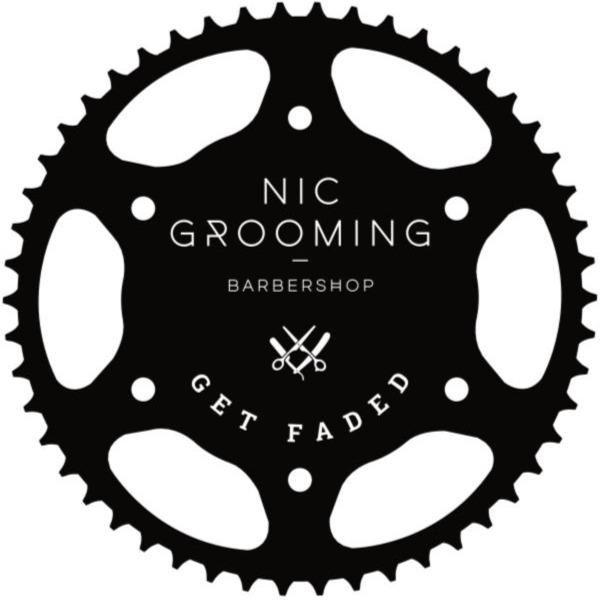 Nic Grooming Barber Shop Pine Street Logo