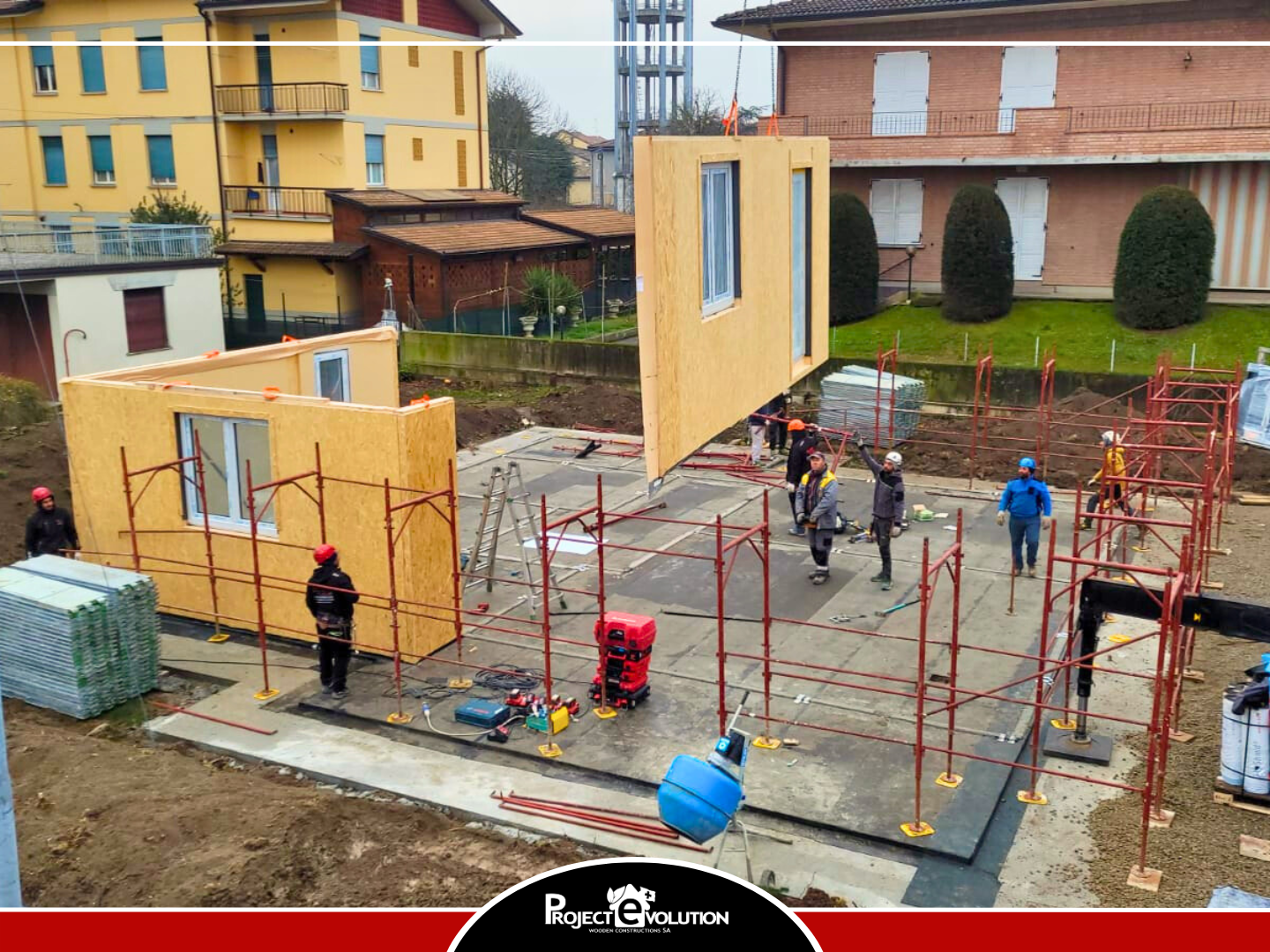 Bilder Project Evolution SA - Case in Legno Svizzera