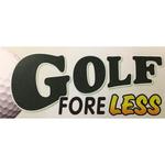 Golf Fore Less Logo
