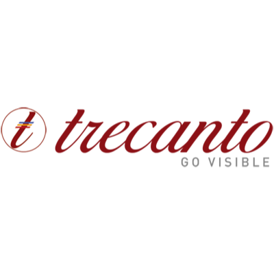 Logo trecanto - Visuelle Kommunikation - - Kundenansprache. Aus Baden-Baden - Digitale Display - Digitale Kreidetafel