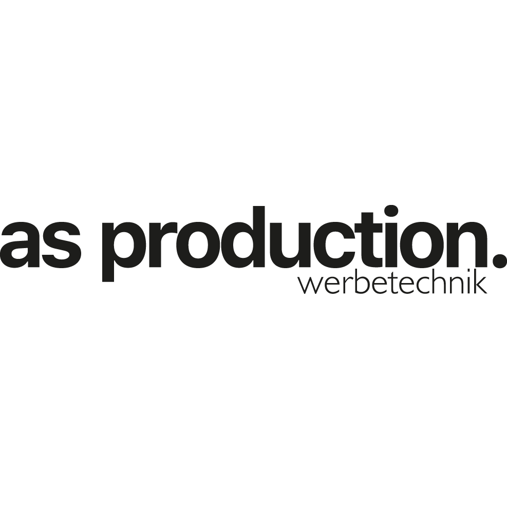 Logo von AS Production Stade Werbetechnik