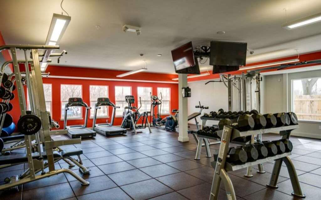 State-of-the-Art 24-Hour Fitness Center with Cardio Machines