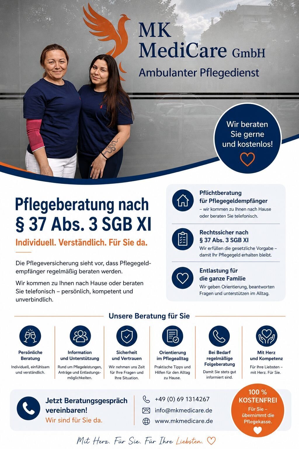 Ambulanter Pflegedienst MK MediCare GmbH, Sprendlinger Landstraße 112 in Offenbach Am Main