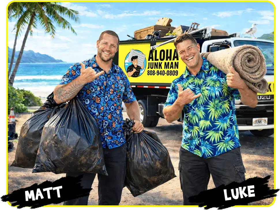 Aloha Junk Man
Fast, Friendly Cleanouts and Junk Removal