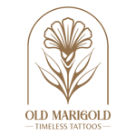 Old Marigold Tattoo Logo