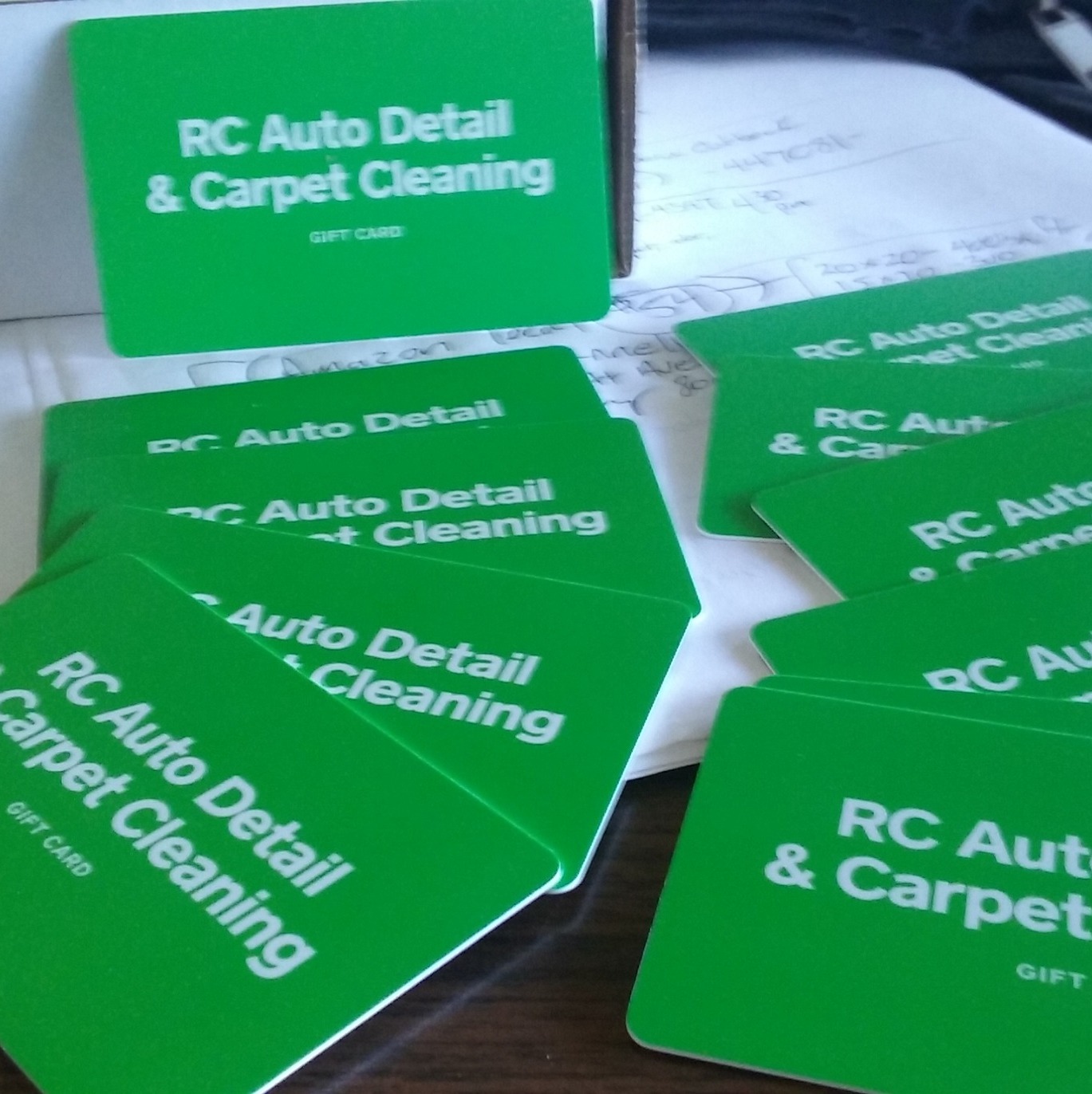 Gift Cards RC Auto Detail & Carpet Cleaning Fort Collins (970)373-3336