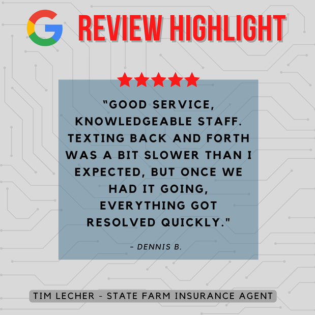 Images Tim Lecher - State Farm Insurance Agent