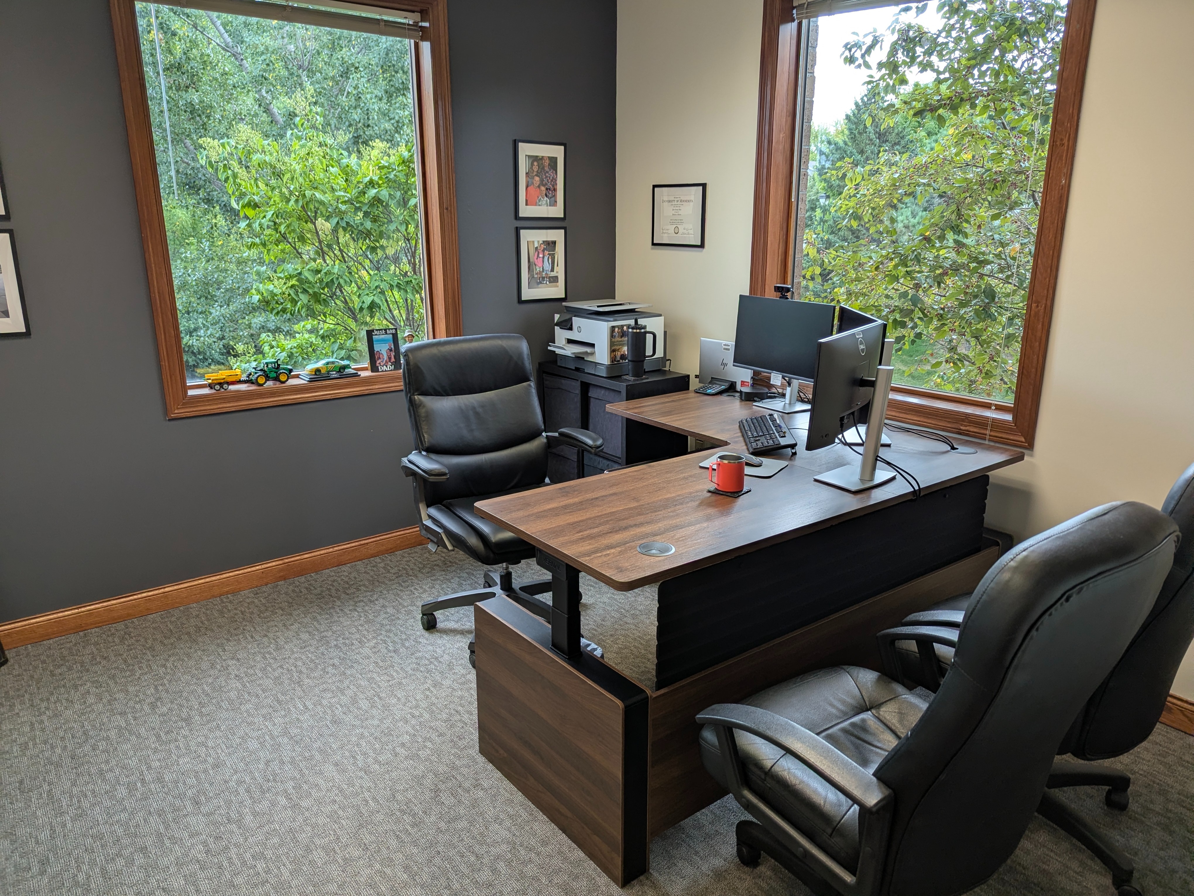 Some pictures of our new and improved office space. We are excited to share the updated space with y 