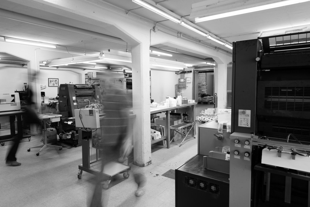 BlaserDruck, Gossauerstrasse 14 in Hinwil