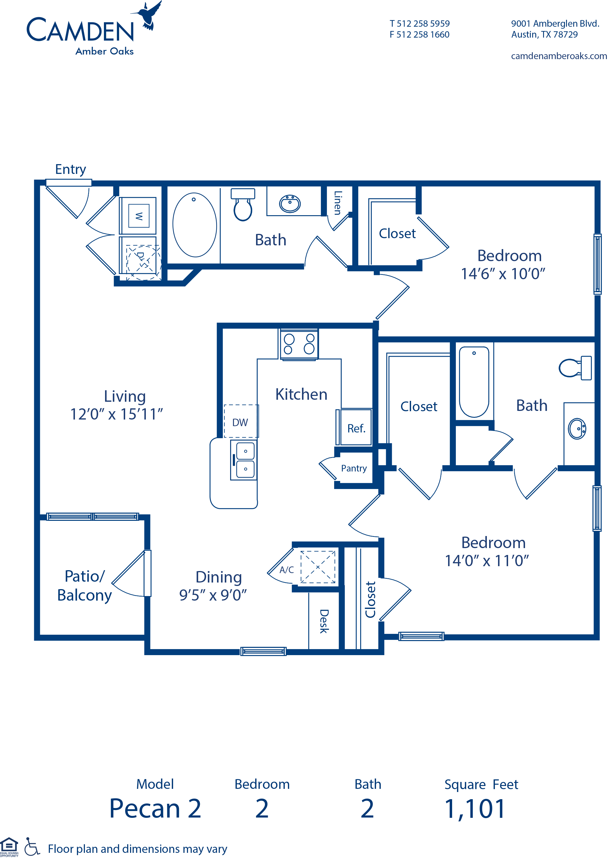 Camden Amber Oaks Apartments Photo