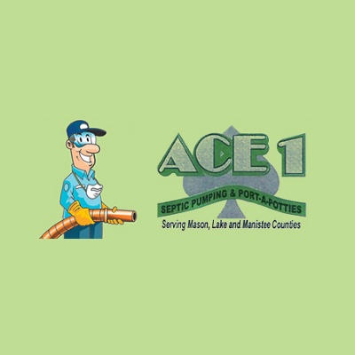 Ace-1 Septic Pumping & Port-A-Pottys Logo