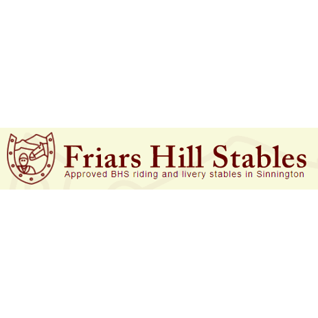 Friars Hill Riding Stables York 01751 432758