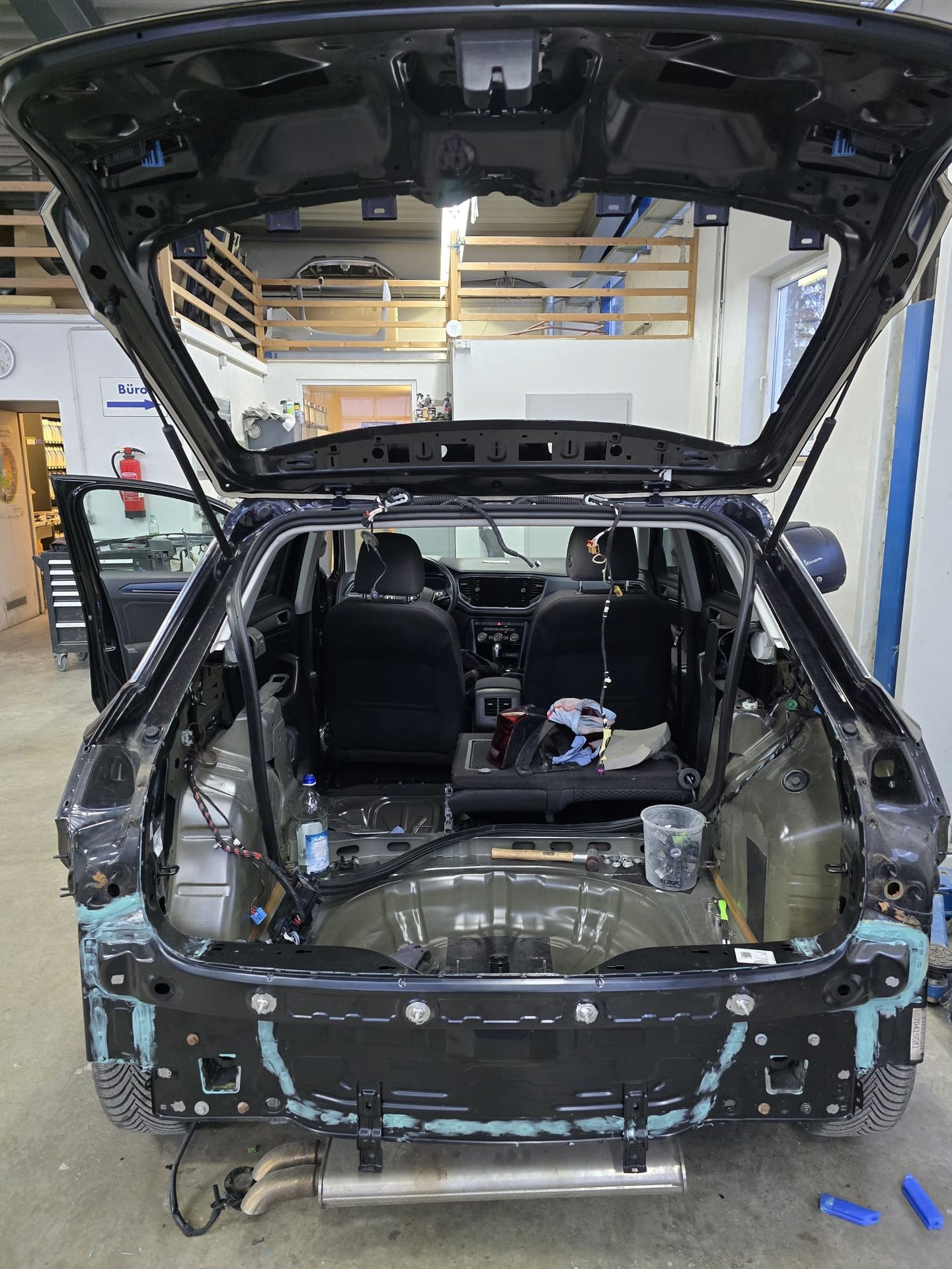 Bilder VL Dellentechnik Dellen entfernen ohne Lackieren in Grünwald