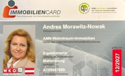 AMN wohntraum immobilien Inh. Andrea Morawitz-Nowak, Wehrgasse 4/4 in Mattersburg